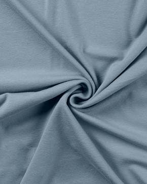 Viscose Tricot De Luxe Dusty Blauw, Nieuw, Blauw