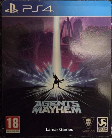 Agents of Mayhem steelcase (Ps4 tweedehands game), Ophalen of Verzenden, Zo goed als nieuw