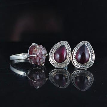 Granaat Sieraden- 6.05 g - (2)