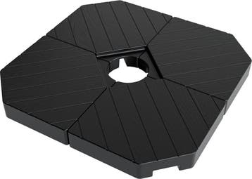 2dekans | Lifegoods Parasoltegels Set van 4 - 50x50x11 cm -, Ophalen of Verzenden, Zo goed als nieuw