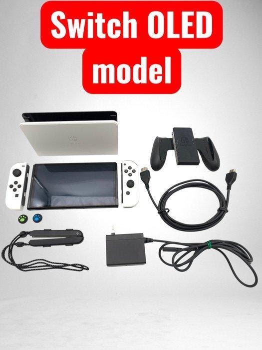 Nintendo - Switch - Nintendo Switch OLED Model Complete Set, Spelcomputers en Games, Spelcomputers | Overige Accessoires