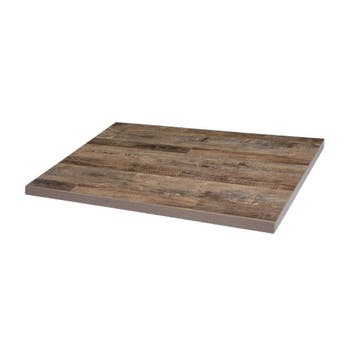 Voorgeboord rechthoekig tafelblad | Urban Dark | 1100x700mm, Verzenden, Nieuw in verpakking