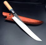 Keukenmes - Japanse stijl. Handgemaakte keukenmes.
