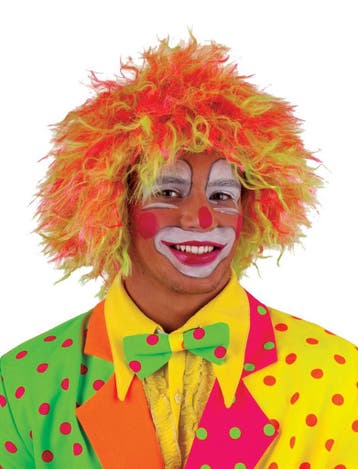 Clownspruik Fluor, Kleding | Dames, Ophalen of Verzenden, Nieuw