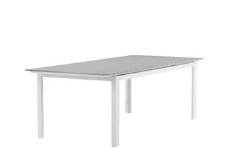 Uitschuifbare Tuintafel  Thijs   230/310cm   Wit/Grijs  The, Verzenden, Nieuw