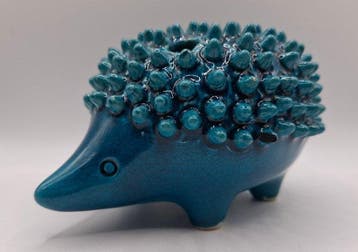 Pol Chambost - sculptuur, Pique-fleurs Hérisson - 10 cm -, Antiek en Kunst, Antiek | Glas en Kristal
