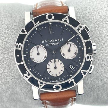 Bvlgari - Bvlgari Bvlgari - BB38SLCH - Heren - 2000-2010, Nieuw