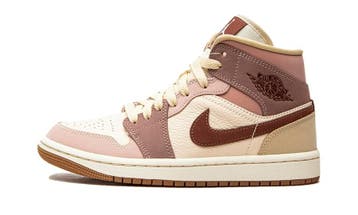 Air Jordan 1 Mid SE Dark Pony Smoky Mauve (W), Nieuw