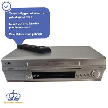 JVC HR-V210E | Videorecorder | VHS Speler | Video Recorder, Verzenden, Gebruikt, VHS-speler of -recorder