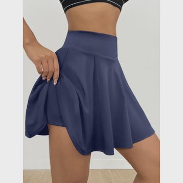 Comfortabele Geplooide Rok met Ingebouwde Broek - Casual & S, Verzenden, Nieuw