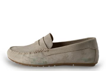 Polo Ralph Lauren Instappers in maat 42 Zilver, Kleding | Dames, Polo Ralph Lauren, Overige kleuren, Verzenden, Instappers