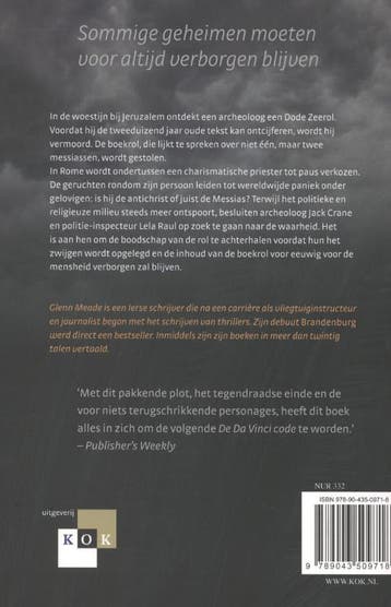 De tweede messias 9789043509718 Glenn Meade, Verzenden, Gelezen, Glenn Meade