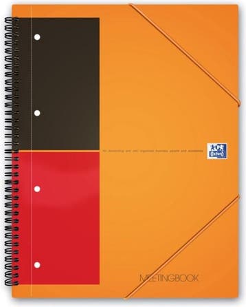 Oxford International Meetingbook notitieboek A4+ Gelijnd ..., Verzenden, Nieuw in verpakking