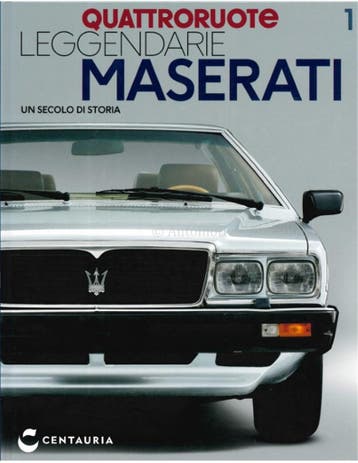 QUATTRORUOTE, LEGGENDARIE MASERATI, UN SECCOLO DI STORIA 1, Boeken, Nieuw, Author