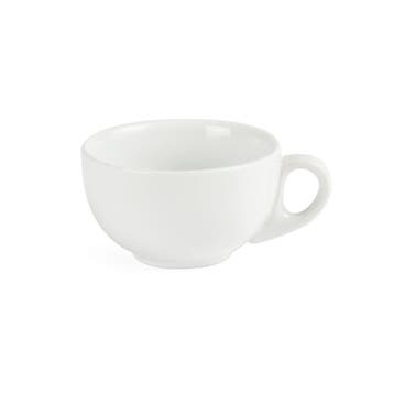 Cappuccinokop en schotel (12 stuks), Ophalen of Verzenden