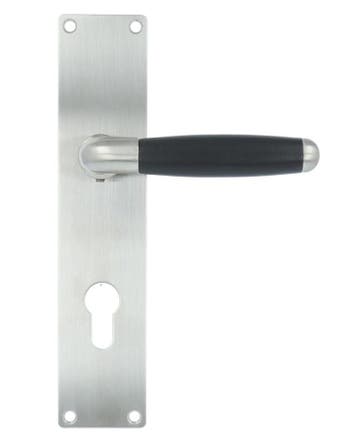 Deurklink Met schild Ton Model 1933 PC72 mat nikkel, Verzenden, Nieuw