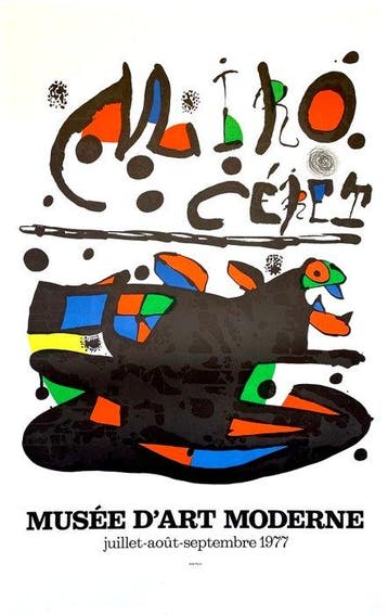 Joan Miró, after - Miró Ceret - Original lithographic print