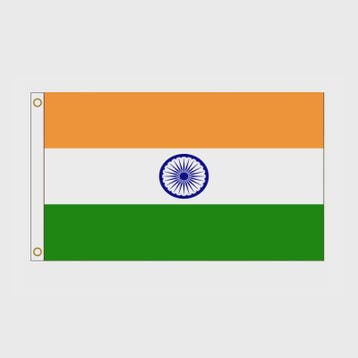 Nationale Vlag van India - 90x150cm, Verzenden, Nieuw