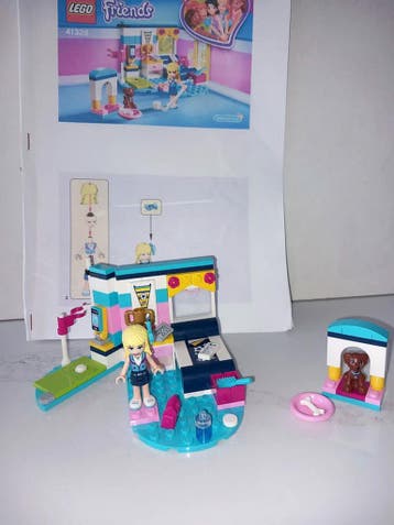 LEGO Friends Stephanie#039s Slaapkamer 41328, Zo goed als nieuw, Complete set, Lego, Friends