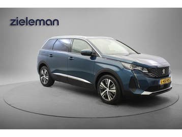 Peugeot 5008 | Zakelijke Lease v.a. €263.83 pm, Automaat, Gebruikt, Overige carrosserieën, Blauw