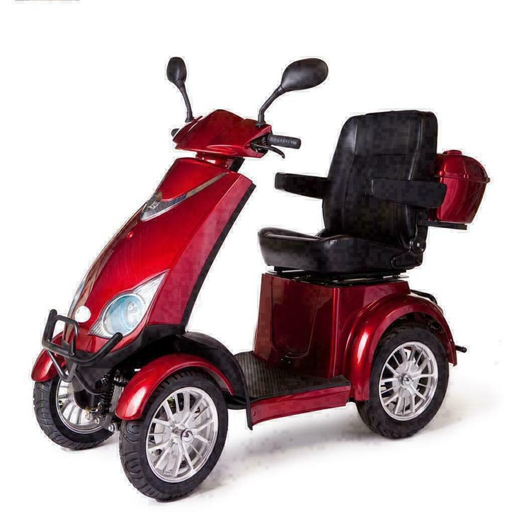 Astrixx snelle trendy  4 wiel scootmobiel  5jr. garantie., Diversen, Brommobielen en Scootmobielen, 46 km of meer, 16 km/u of meer