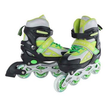 Street Rider Inline Skeelers Groen/Zwart Maat 37-40 — Zeer, Nieuw
