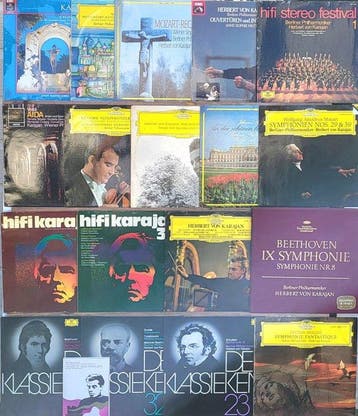 Herbert von Karajan - 19 beautiful LPs & 1 DVD - LP albums, Nieuw in verpakking