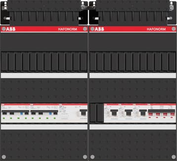 ABB Hafonorm PV-EV-WP-Groepenkast | HS 40A - 4 x ALS 63A, Ophalen of Verzenden, Nieuw, Groepenkast