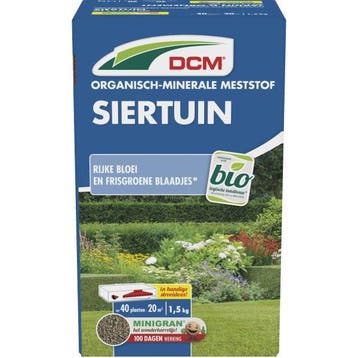 Tuinmest | DCM | 1.5 kg (Universeel, 20 m²), Verzenden
