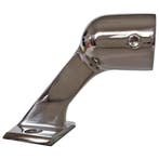 Railinghouder Eindstuk 22mm 60 graden Hoog Rvs, Watersport en Boten, Ophalen of Verzenden, Nieuw