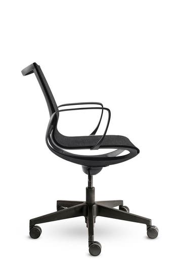 Nieuwe Design Vergaderstoel - 200 Ex Btw Korting P.S, Verzenden, Zwart, Nieuw, Bureaustoel