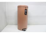 Brabantia NewIcon - Prullenbak - 30 liter - Warm Copper, Verzenden, Zo goed als nieuw
