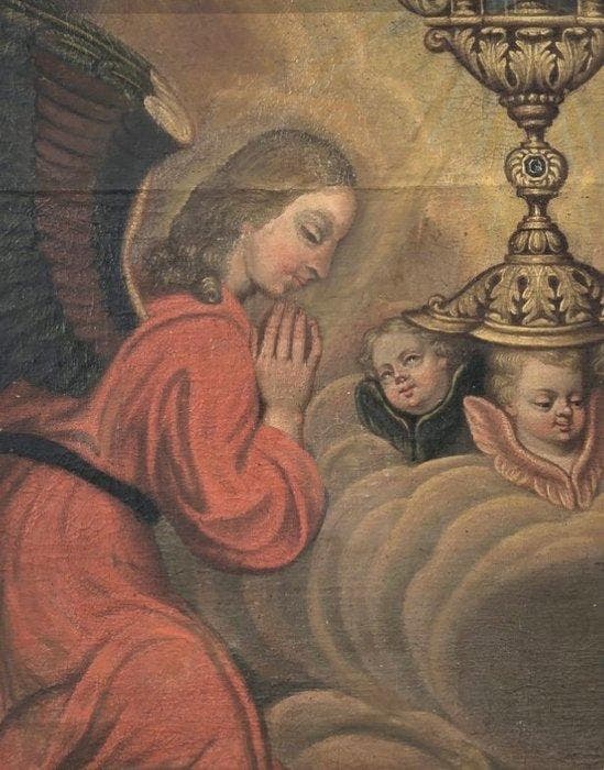 Kreis / Nachfolge des Johann Christian Wentzinger, Antiek en Kunst, Kunst | Schilderijen | Klassiek