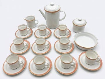 Richard Ginori - Koffieservies (24) - Porselein