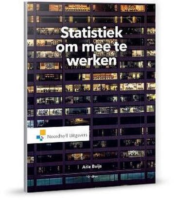 9789001877170 Statistiek om mee te werken | Tweedehands, Verzenden, Zo goed als nieuw, A. Buijs