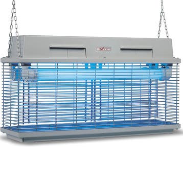 Insectenverdelger | Uv-a Lampen 2x 40w | Bereik 15/18m | Wan, Ophalen of Verzenden, Nieuw