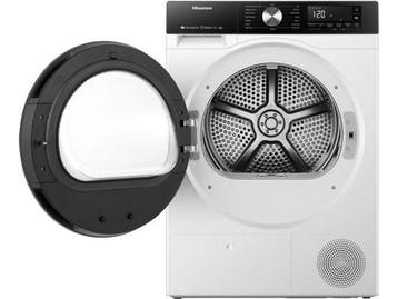 Hisense DH3S902BWCC - Warmtepompdroger - 9 kg - WiFi - Wit, Verzenden, Nieuw