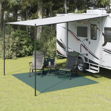 vidaXL Tenttapijt 3x2,5 m groen, Caravans en Kamperen, Verzenden, Nieuw