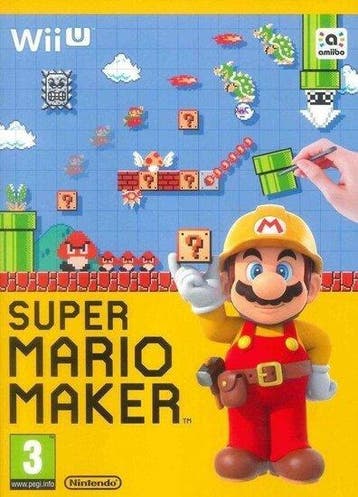 Super Mario Maker [Wii U], Ophalen of Verzenden, Zo goed als nieuw