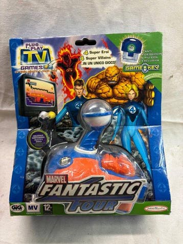 Jakks Pacific - Plug and Play TV Games - Marvel Fantastic, Nieuw