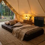 Logeermatras Europees | 10cm Dik | OP=OP, Overige materialen, Verstelbaar, Beige, Nieuw