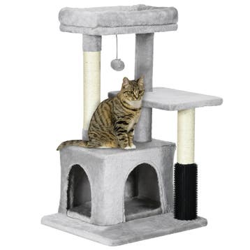 Krabpaal Met Wasbaar Kattenbed, Kattenboom Met Kattenbak, Sp, Verzenden, Nieuw