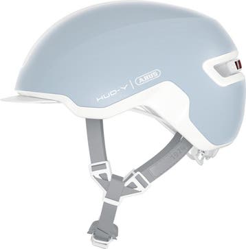 Fietshelm ABUS HUD-Y pure aqua L - 57-61 cm - blauw -, Ophalen of Verzenden, Zo goed als nieuw, Abus