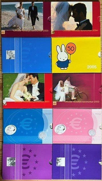 Nederland. Year Set (BU) 2002/2006 (10 sets) (Zonder