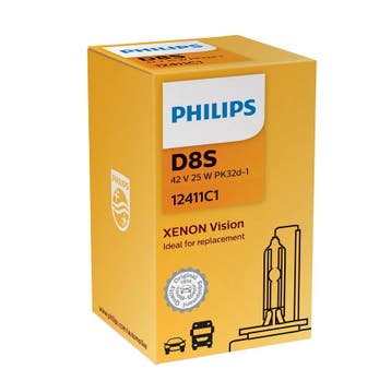 Philips Xenon D8S Vision PK32d-1, Ophalen of Verzenden, Nieuw