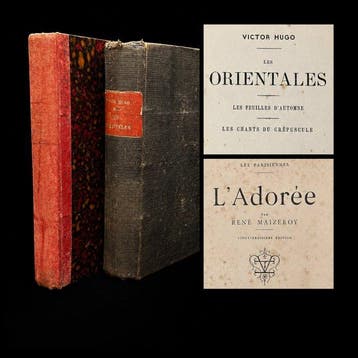 Victor Hugo; René Maizeroy - French Literary Works – Les