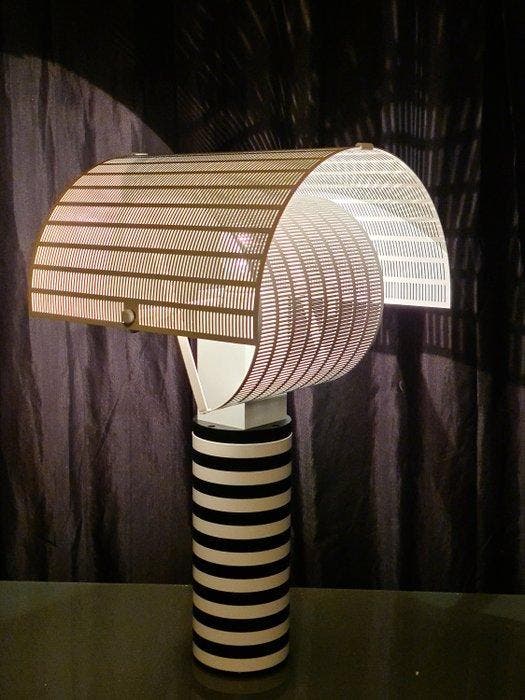 Artemide - Mario Botta - Tafellamp - shogun - Aluminium, Antiek en Kunst, Antiek | Lampen