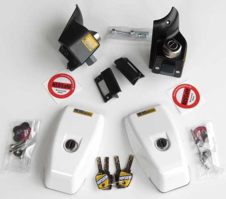 HEOSafe VAN Security Pakket Ducato 250/290 Zwart Wit, Caravans en Kamperen, Camper-accessoires, Nieuw, Ophalen of Verzenden