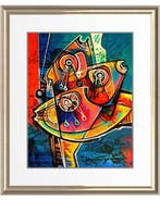 Simeon Gonzales - Peces del Rio Inca XL - NO Reserve Price, Antiek en Kunst