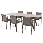 Manolo Cortina dining tuinset 240x103xH75 cm 7 delig, Ophalen of Verzenden, Nieuw